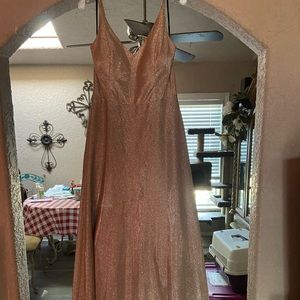 Gold/Champagne Formal/Prom/Banquet Dress